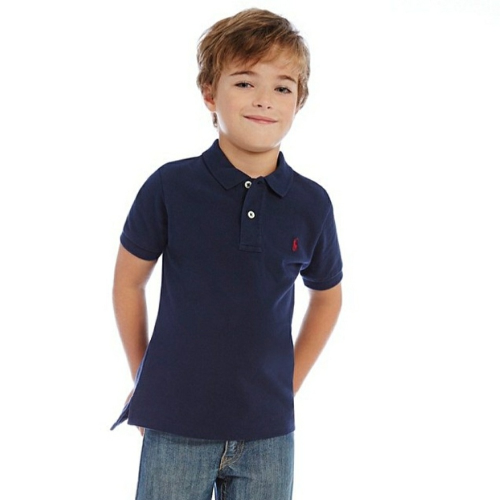 Red Toddler Boy Polo Shirt